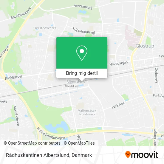 Rådhuskantinen Albertslund kort