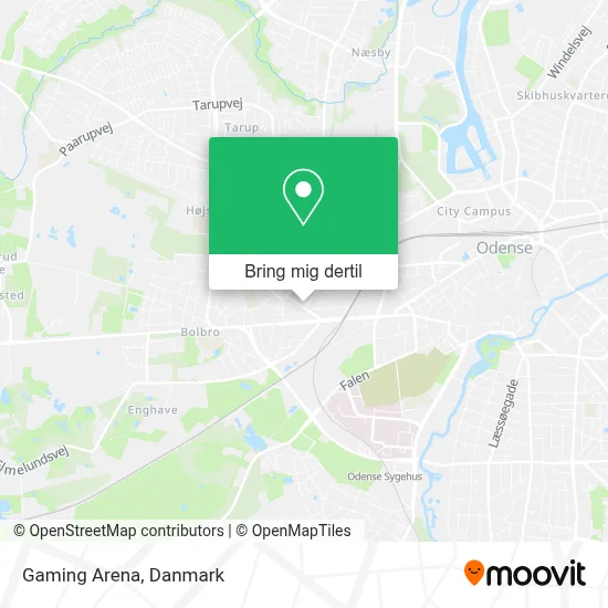 Gaming Arena kort