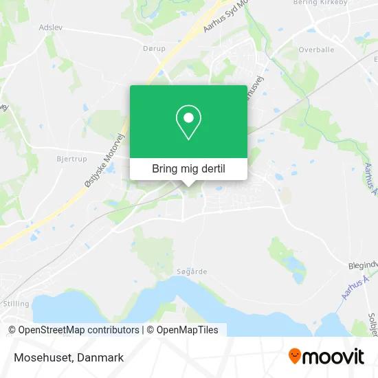 Mosehuset kort