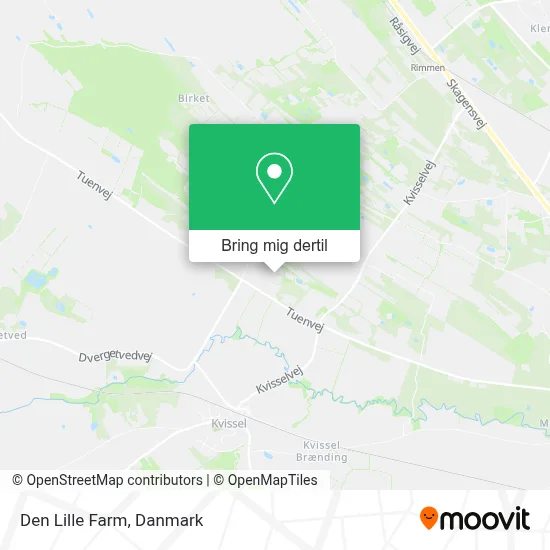Den Lille Farm kort