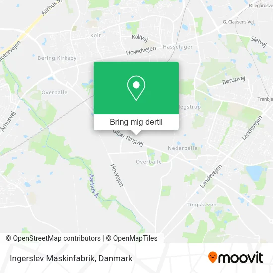 Ingerslev Maskinfabrik kort