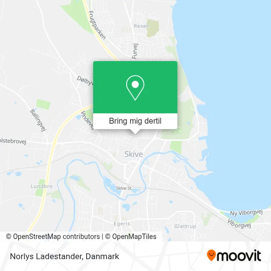 Norlys Ladestander kort