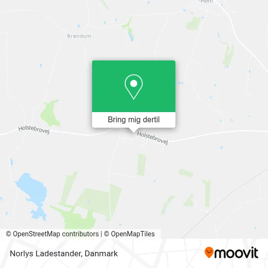 Norlys Ladestander kort