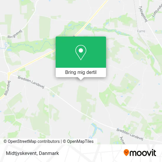 Midtjyskevent kort