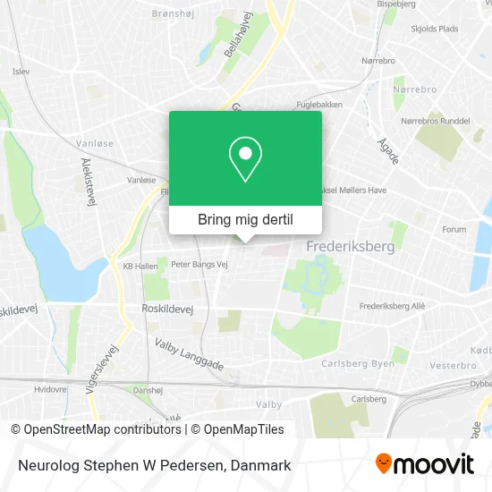 Neurolog Stephen W Pedersen kort