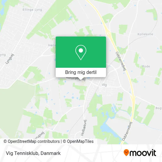 Vig Tennisklub kort