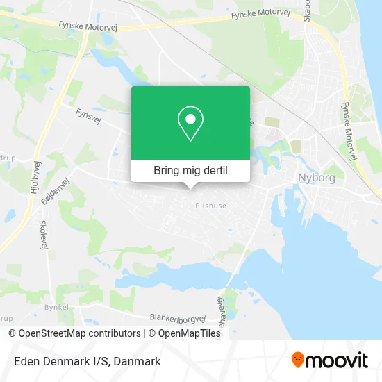 Eden Denmark I/S kort
