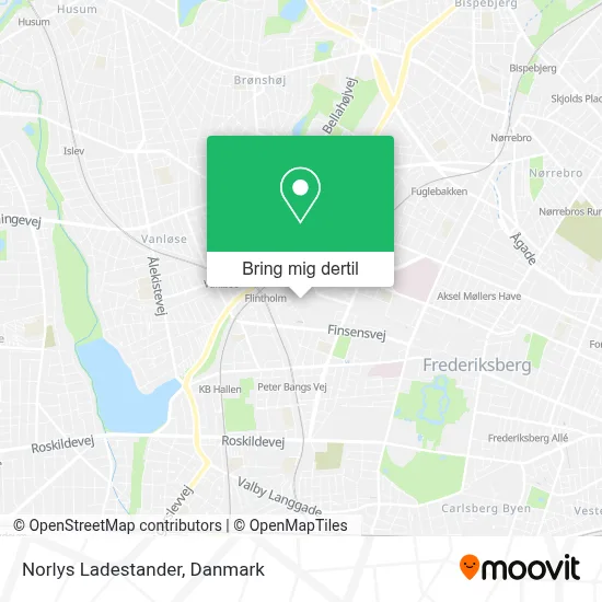 Norlys Ladestander kort