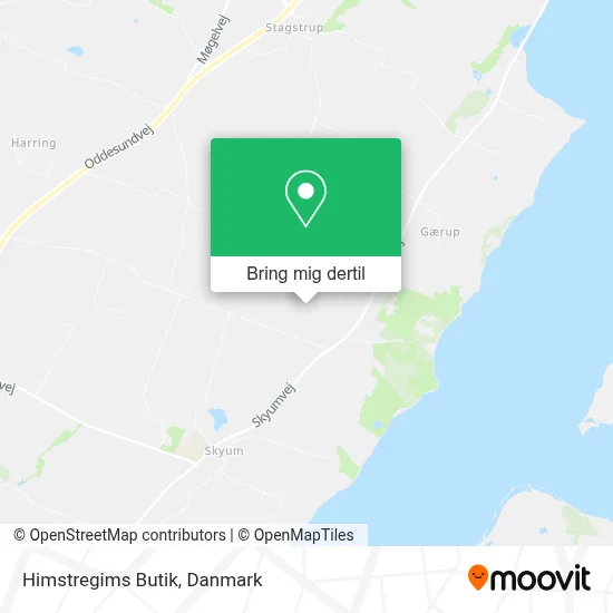 Himstregims Butik kort