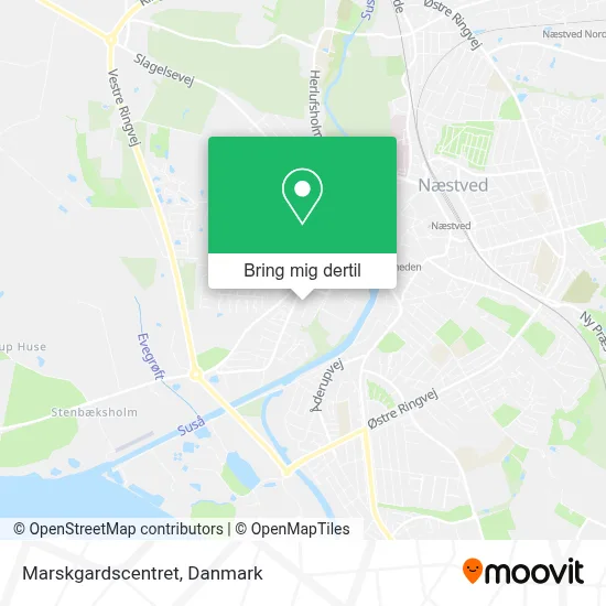 Marskgardscentret kort