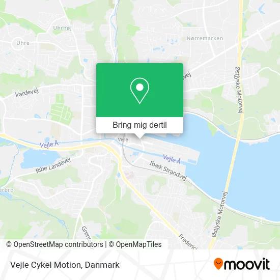 Vejle Cykel Motion kort