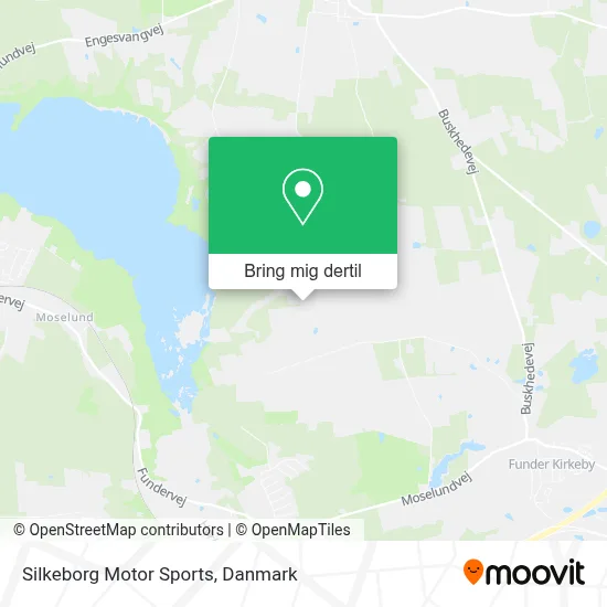 Silkeborg Motor Sports kort