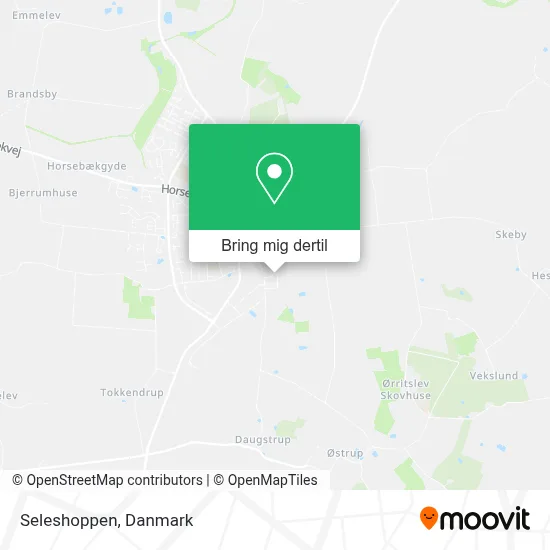 Seleshoppen kort