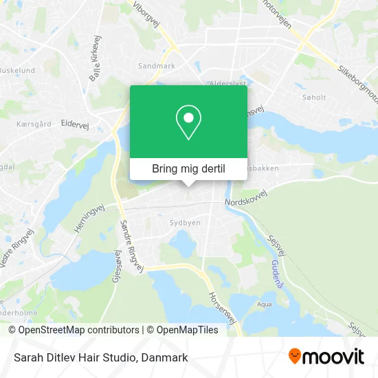 Sarah Ditlev Hair Studio kort