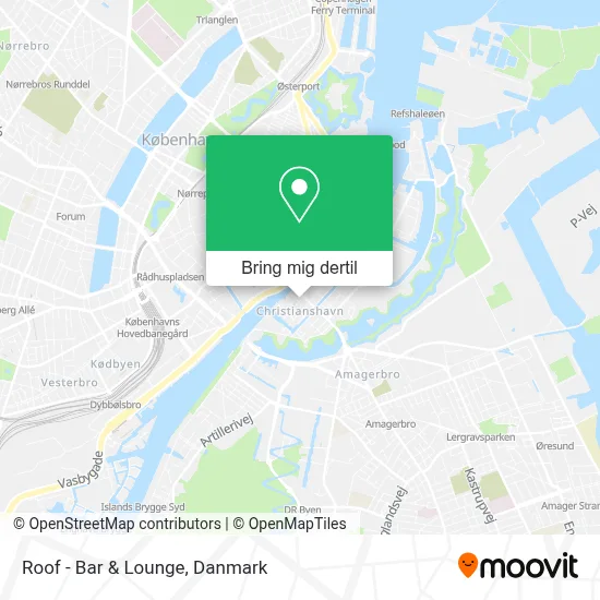 Roof - Bar & Lounge kort