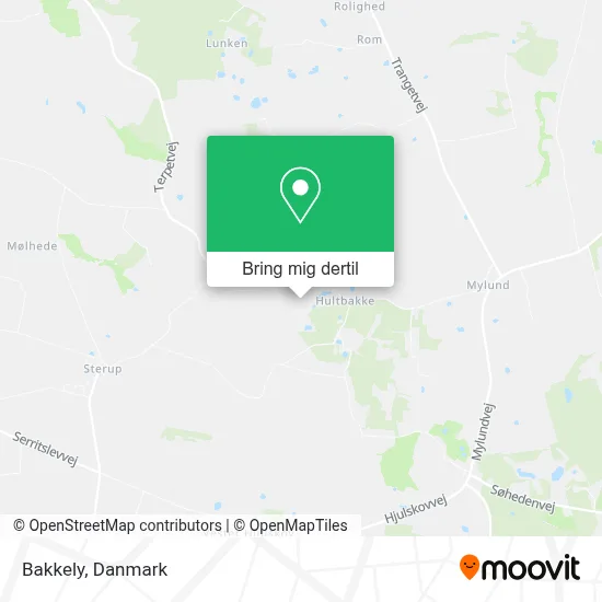 Bakkely kort