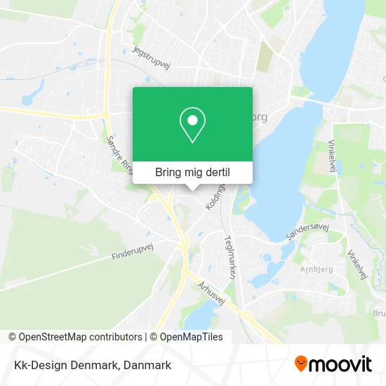 Kk-Design Denmark kort