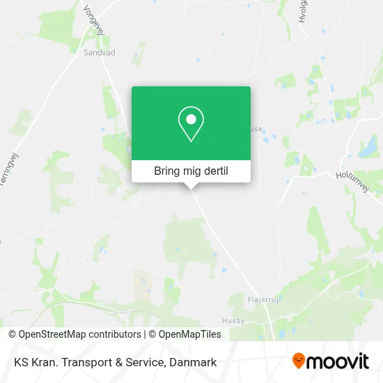 KS Kran. Transport & Service kort