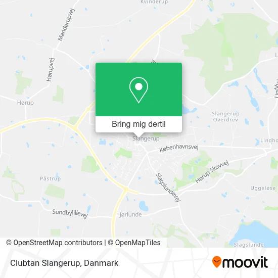 Clubtan Slangerup kort