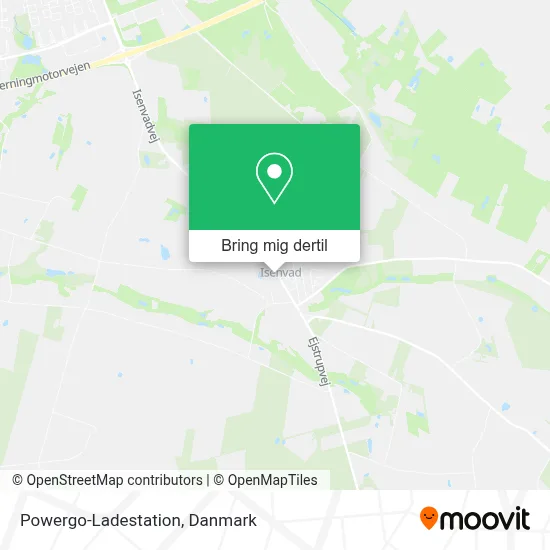 Powergo-Ladestation kort