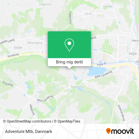 Adventure Mtb kort