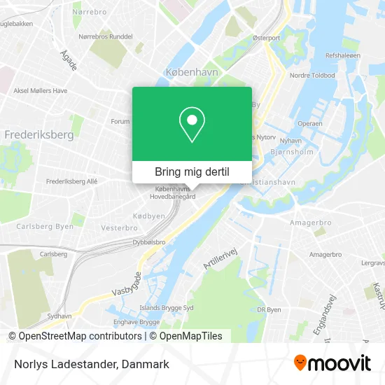 Norlys Ladestander kort