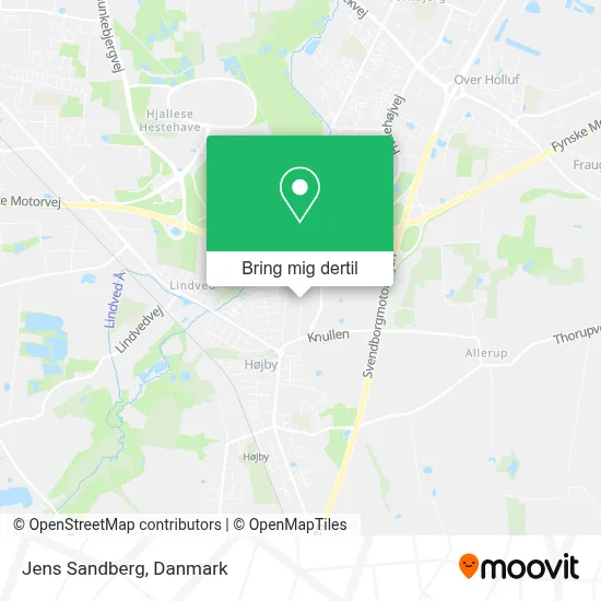 Jens Sandberg kort