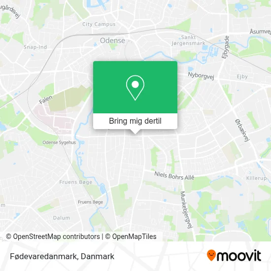 Fødevaredanmark kort