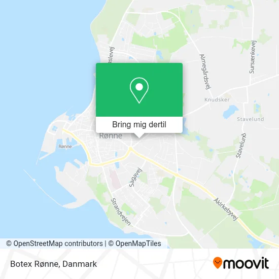 Botex Rønne kort