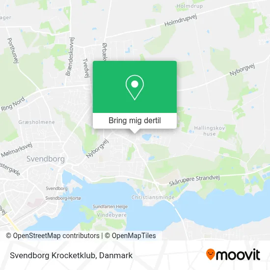 Svendborg Krocketklub kort