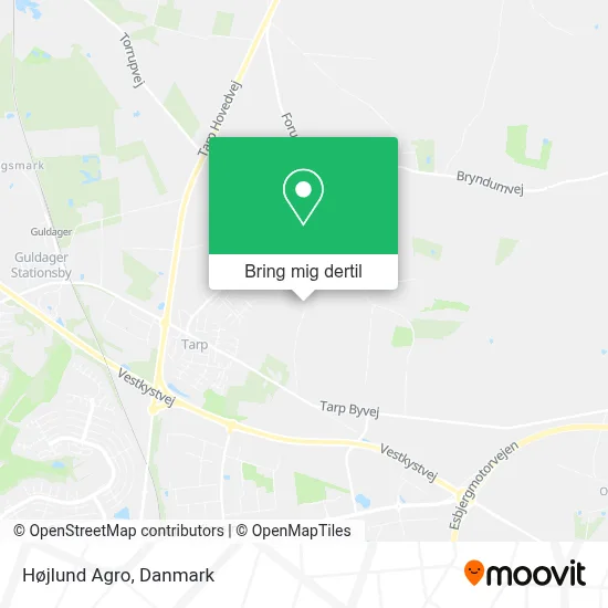 Højlund Agro kort