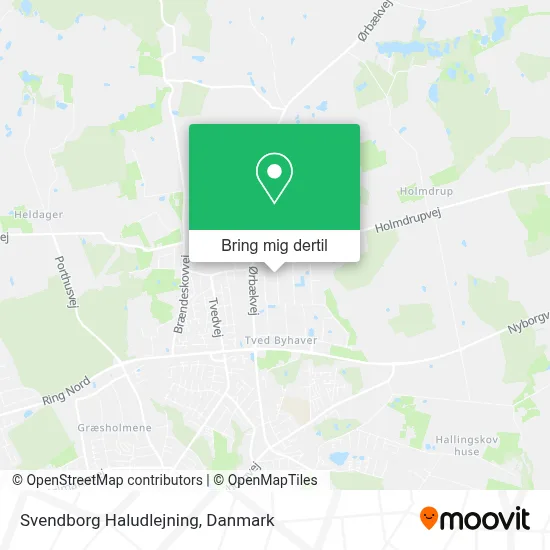 Svendborg Haludlejning kort