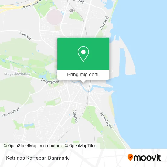 Ketrinas Kaffebar kort
