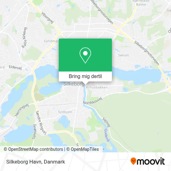 Silkeborg Havn kort