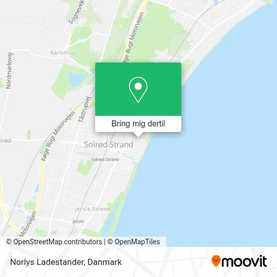 Norlys Ladestander kort