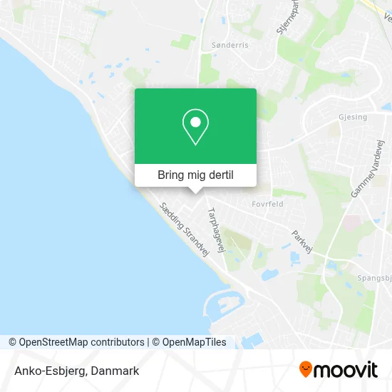 Anko-Esbjerg kort