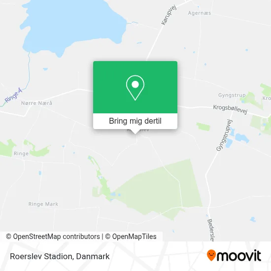 Roerslev Stadion kort