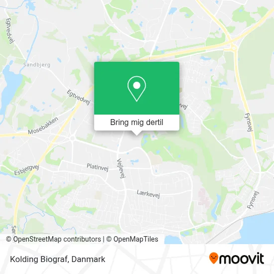Kolding Biograf kort