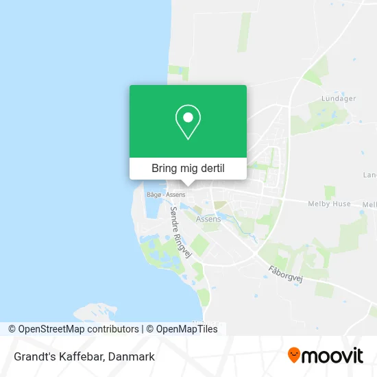 Grandt's Kaffebar kort