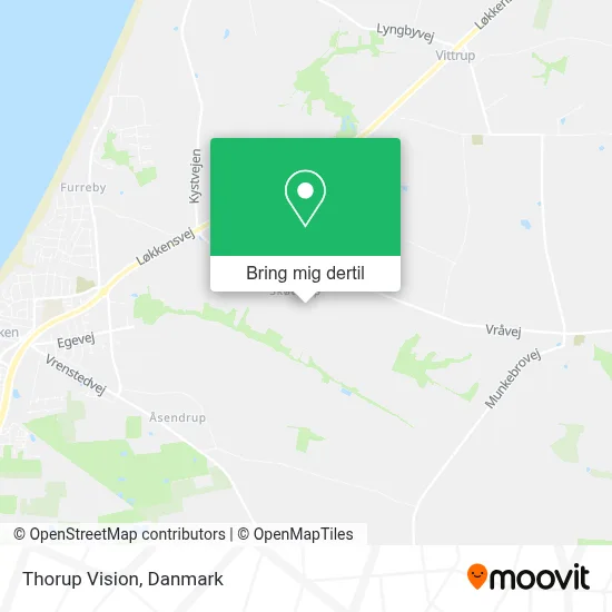 Thorup Vision kort