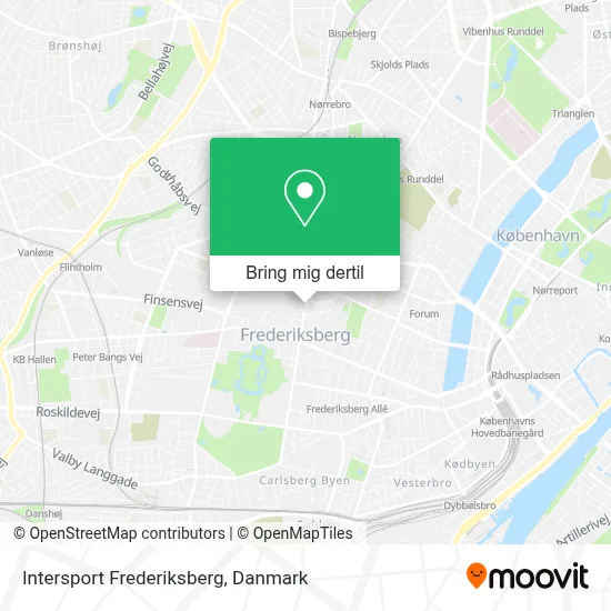 Intersport Frederiksberg kort