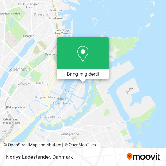 Norlys Ladestander kort