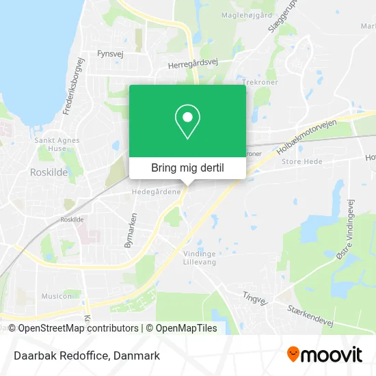 Daarbak Redoffice kort