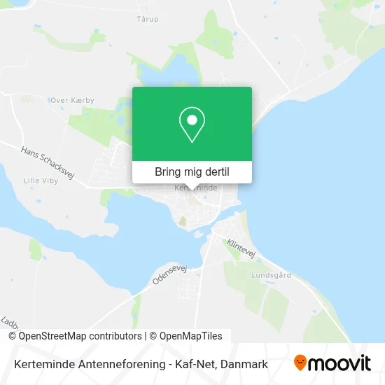 Kerteminde Antenneforening - Kaf-Net kort