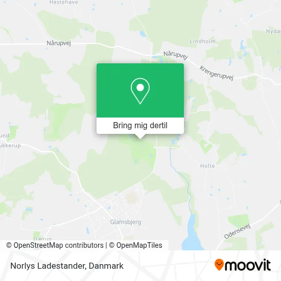 Norlys Ladestander kort