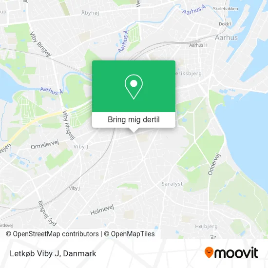 Letkøb Viby J kort