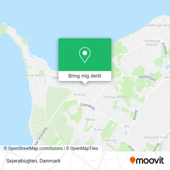 Sejerøbugten kort