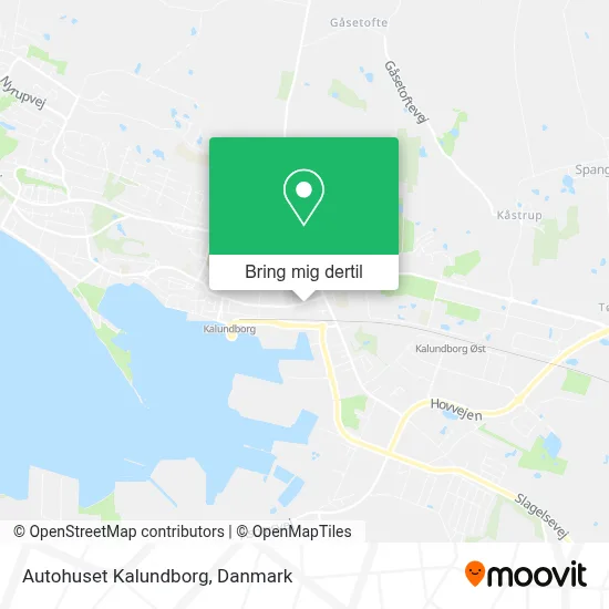 Autohuset Kalundborg kort