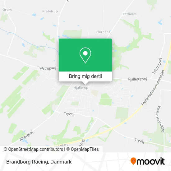 Brandborg Racing kort
