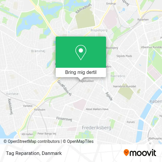 Tag Reparation kort